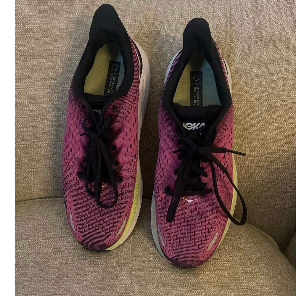 Hoka Clifton 8 Women's Running Shoes Size Sneakers Pink, S84